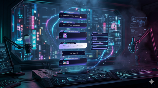 Best VTuber Widgets for Neon and Cyberpunk Streamers