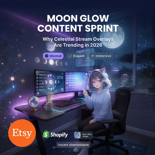 Moon Glow Content Sprint: Why Celestial Stream Overlays Are Becoming the Future of Twitch Branding