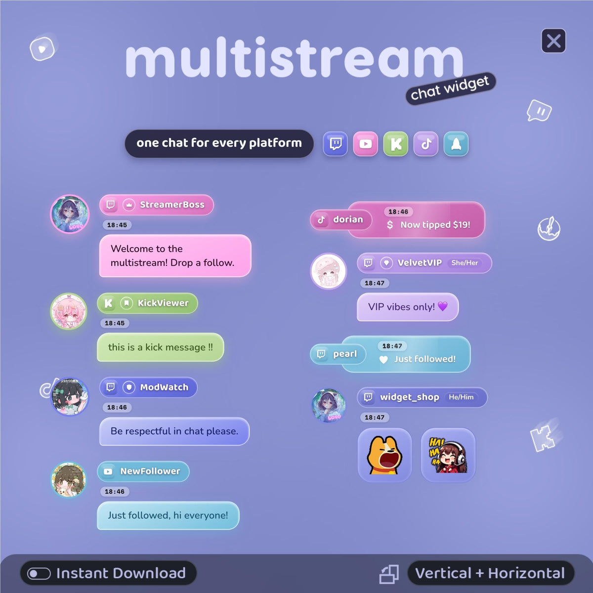 Periwinkle Dream skin