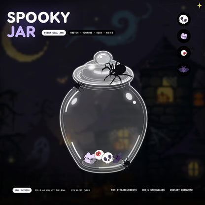 Spooky Jar Goal Widget