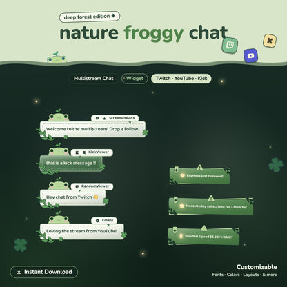 Deep Forest Froggy skin