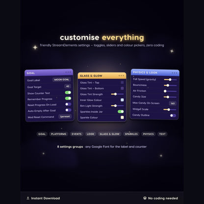 Customise everything