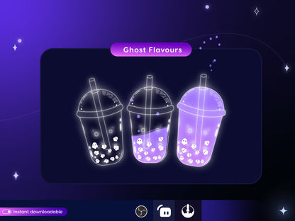 Boba Drink Goal Widget for Twitch Kick YouTube | Cute Progress Bar | StreamElements Streamlabs OBS