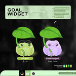 Cute Froggy Goal Widget | Liquid Filling Widget is fully customisable for Twitch Streamlabs and Streamelements